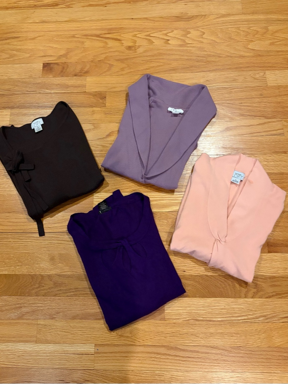 Set of 4 Women's sweaters , size medium, Ann Taylor and Loft